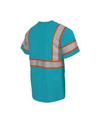 Buffalo Outdoors Men's Aqua Miami Dolphins Safety Heavyweight T-Shirt