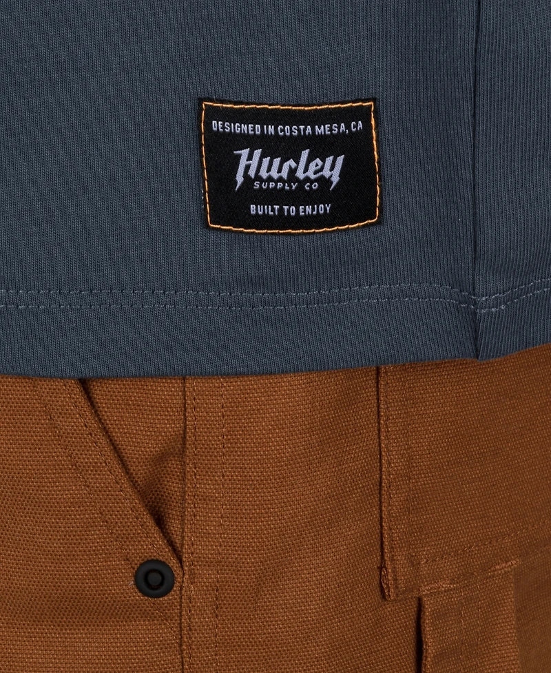 Hurley Men's Burnt Short Sleeve T-Shirt