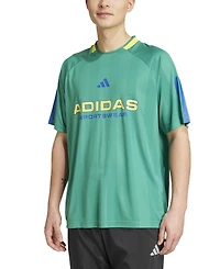 adidas Men's Nation Stripe Logo Jersey T-Shirt