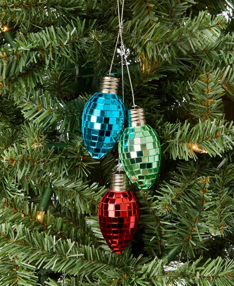 Holiday Lane Merry Magic Christmas Light Bulbs Ornament, Macy's Exclusive