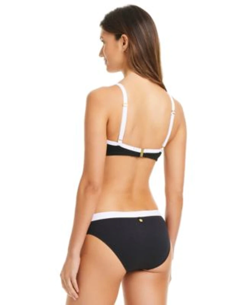 Bleu By Rod Beattie Womens Im With The Band Bikini Top Hipster Bottoms