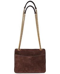Lauren Ralph Lauren Suede Small Bradley Convertible Bag