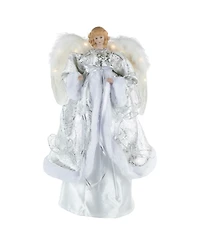 Northlight 18" Lighted Angel in a Dress Christmas Tree Topper