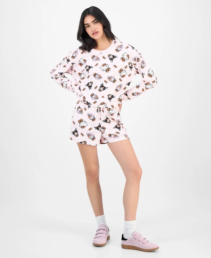 Love Tribe Juniors' My Melody Spooky Cuties Long Sleeve Shirt