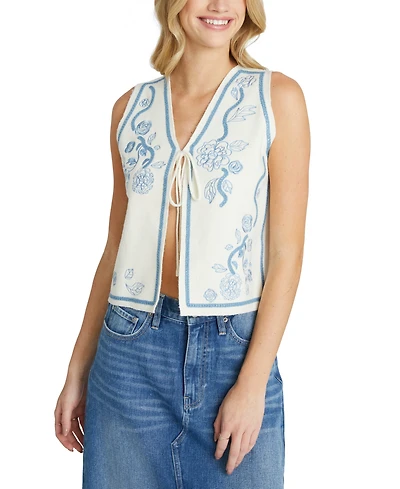 Driftwood Women's Ravishing Rosettes Sweater Vest