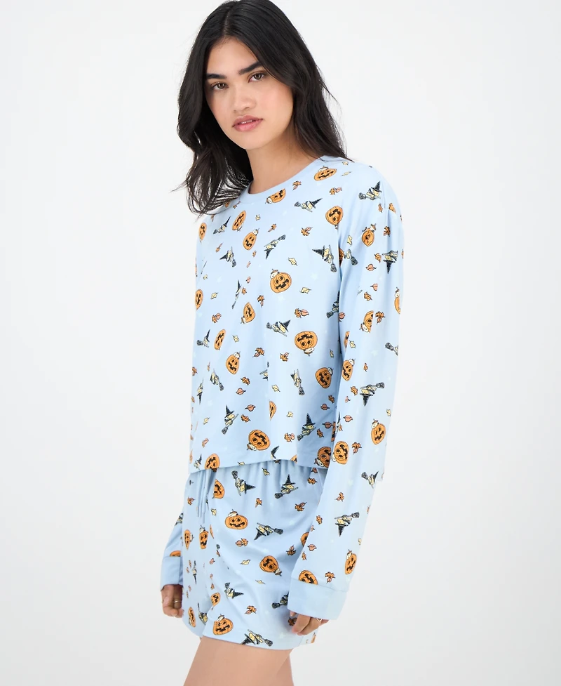 Love Tribe Juniors' Witchy Woodstock Long-Sleeve Shirt
