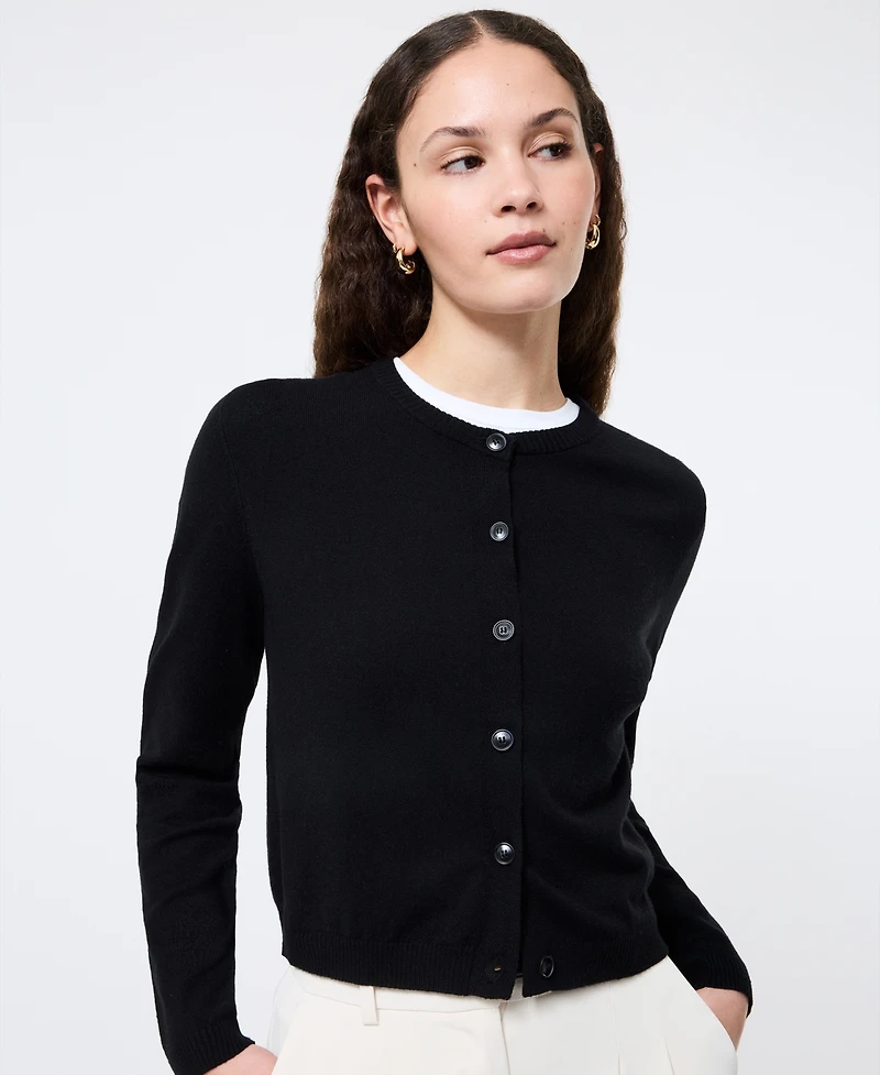 French Connection Women's Cosysoft Fitted Cardigan Sweater