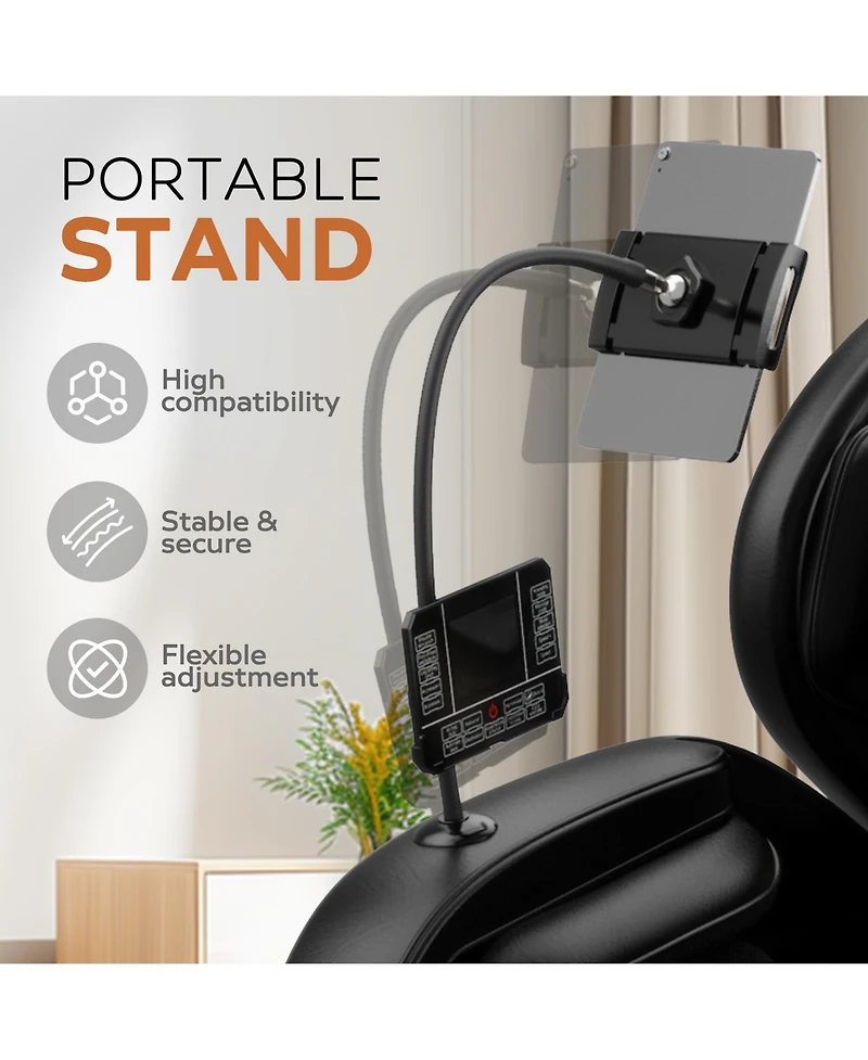 Massage Chair Recliner with Zero Gravity with Full Body Air Pressure with 6 Massage Rollers