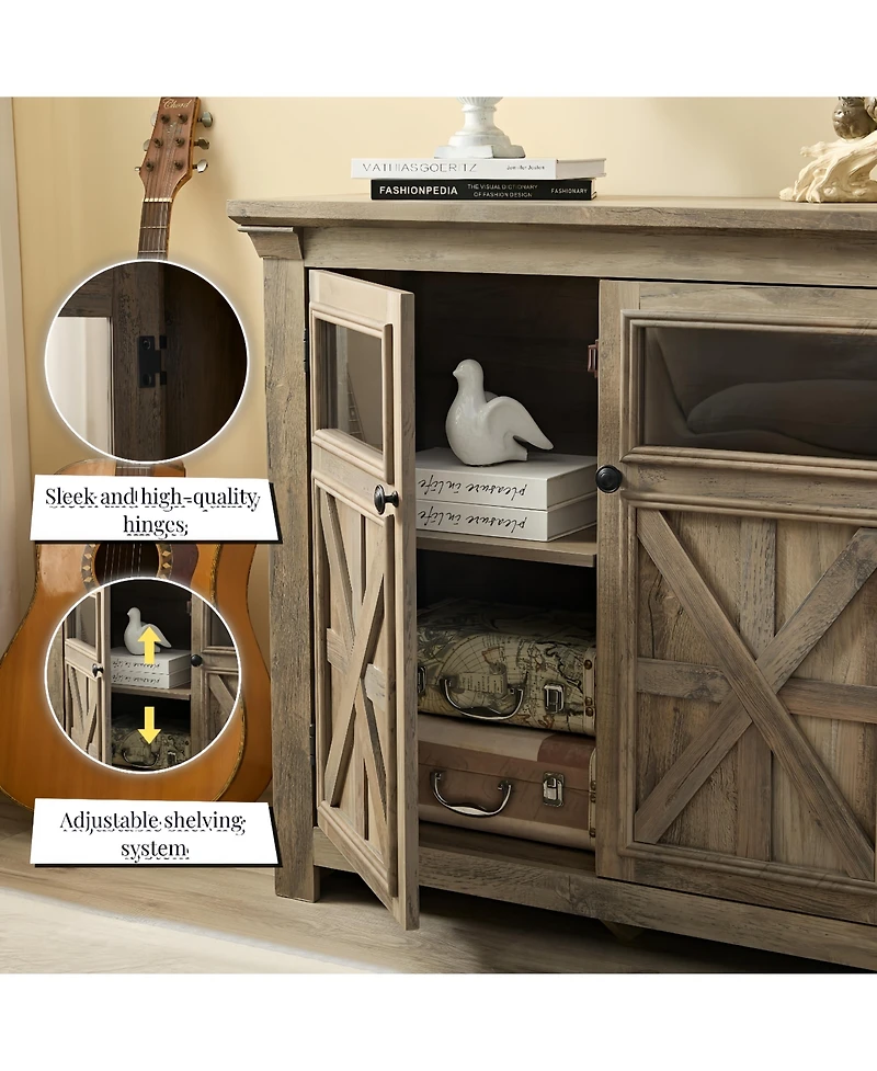 38" Cabinet with 2 Doors for Bathroom