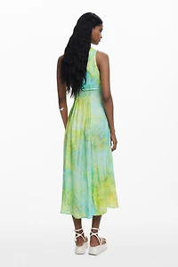 Desigual Women's Long dress with buttons