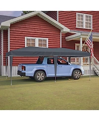 Mondawe 10'x20' Commercial Pop-Up Canopy Tent with 6 Sidewalls