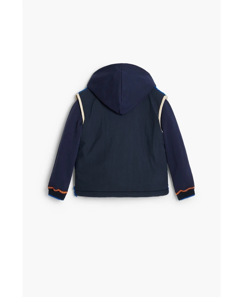 Desigual Boys Boys's Detachable shearling jacket