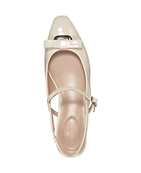 Bandolino Women's Adana Bow Slingback Block Heel Pumps