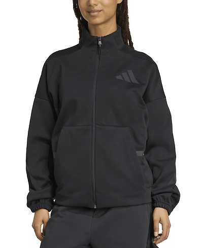 adidas Women's Z.n.e. Zip-Front Long Sleeve Track Jacket