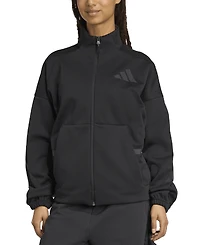 adidas Women's Z.n.e. Zip-Front Long Sleeve Track Jacket