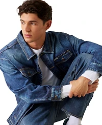 Guess Men's Billy Long-Sleeve Trucker Jacket