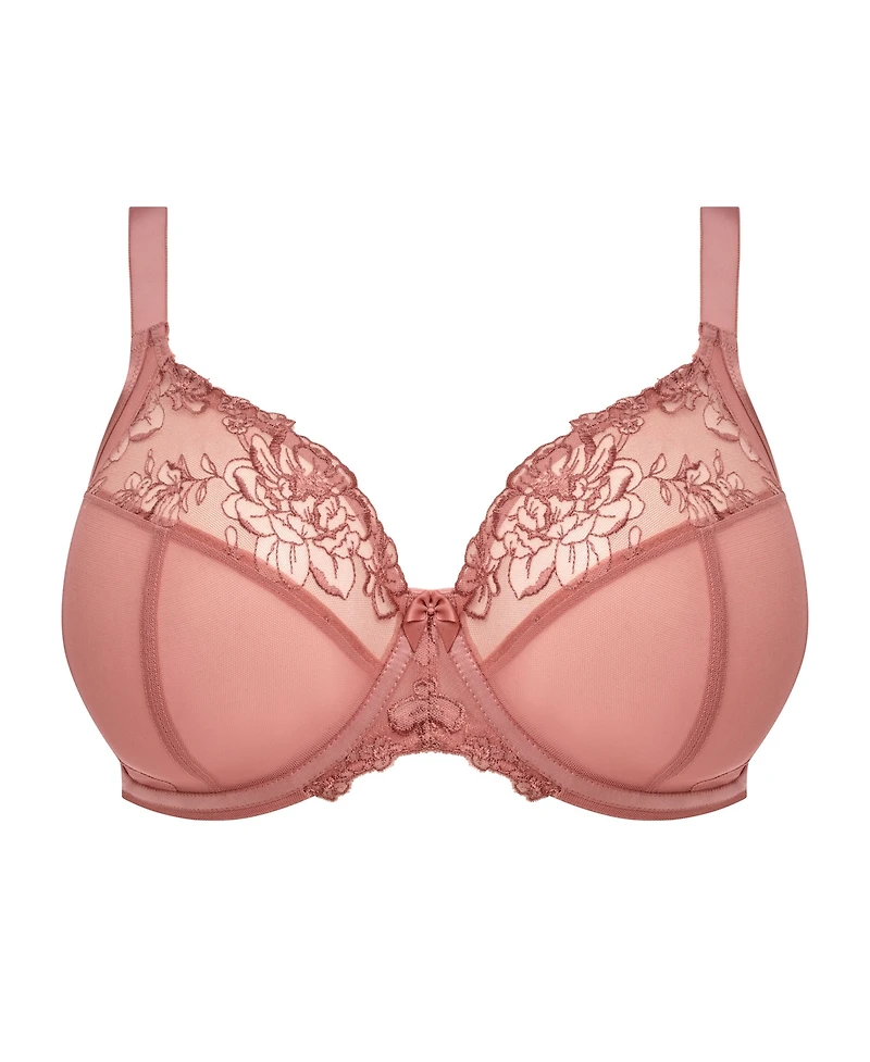 Elomi Plus Teagan Underwire Plunge Full Coverage Bra