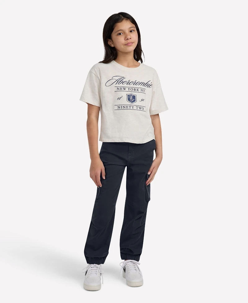 abercrombie kids Girls Elevated Cargo Joggers