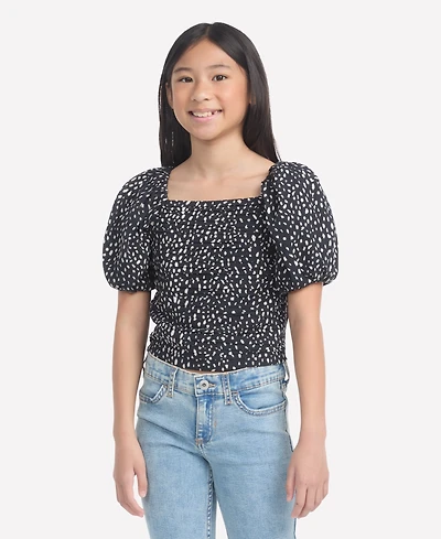 abercrombie kids Girls Emerson Puff Sleeve Top