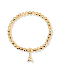 brook & york Gold Plated Makenna Initial Bracelet