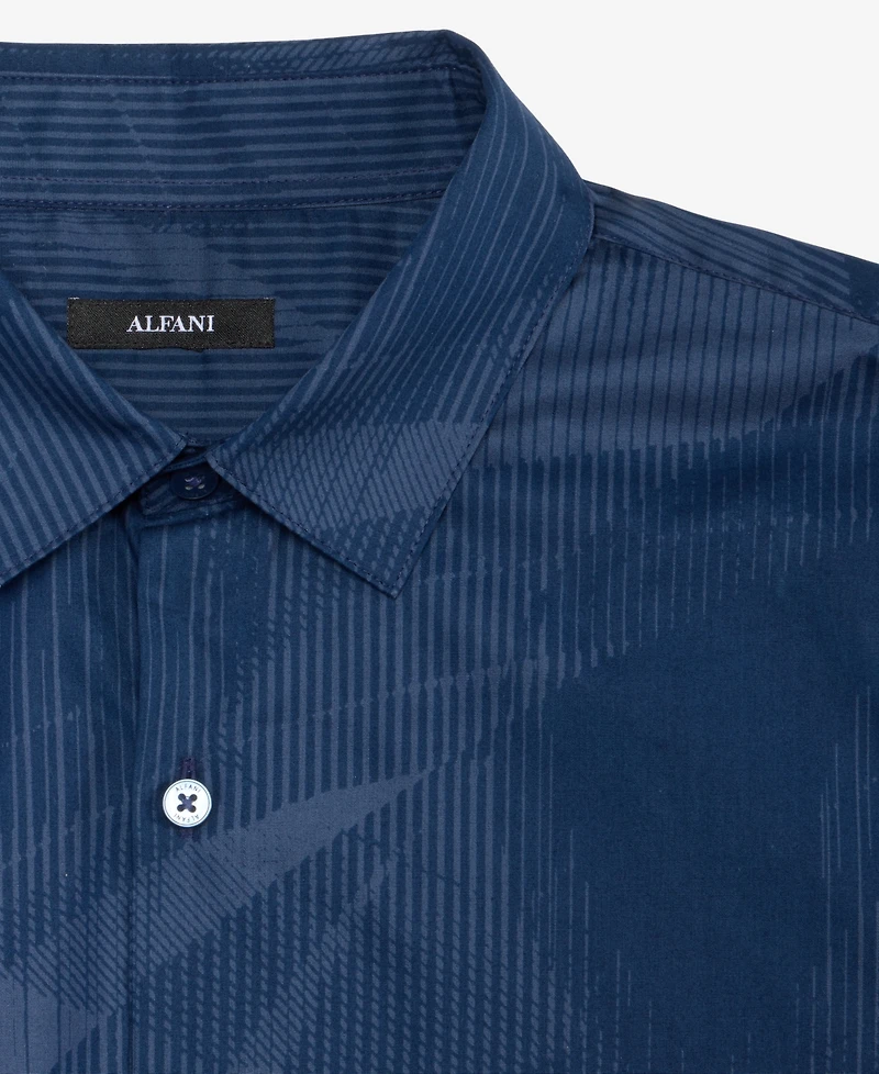 Alfani Men's Interstellar Patterned Shirt
