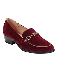 Bandolino Women's Rummie Bit Block Heel Loafers