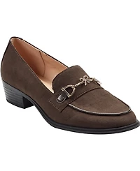 Bandolino Women's Rummie Bit Block Heel Loafers