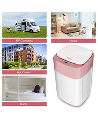 Costway 8lbs Portable Fully Automatic Washing Machine W/ Drain Pump