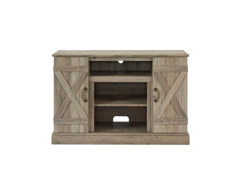 American retro Cabinet with Open and Closed Storage Space