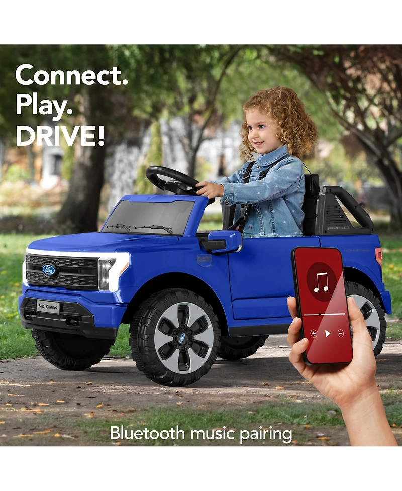 Best Choice Products Kids 12V Ride On Car Officially Licensed Ford Lightning Truck w/ Remote