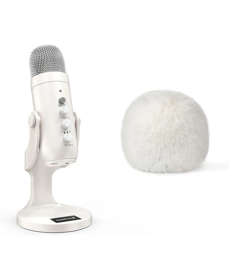 ZealSound Gaming Usb Microphone k66w us and d65w Furry Cover