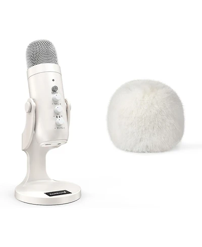 ZealSound Gaming Usb Microphone k66w us and d65w Furry Cover