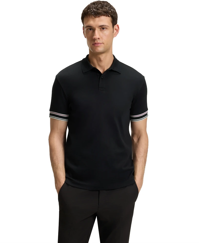 Boss by Hugo Men's Cotton Slim-Fit Polo Shirt