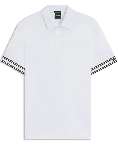 Boss by Hugo Men's Cotton Slim-Fit Polo Shirt