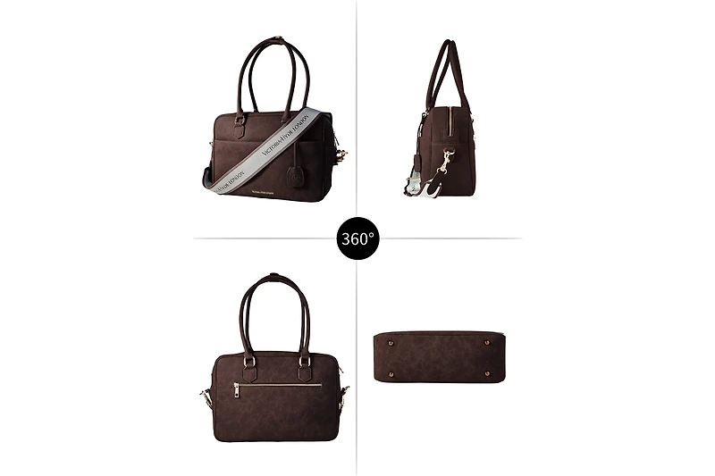 Margaret L Handbag Top Zipper Travel Bag Victoria Hyde