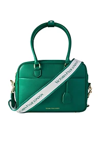 Victoria Hyde London Margaret L Handbag Laptop Bag Pebbled Microfiber Leather