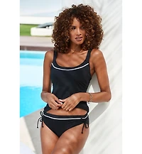 Lascana Women's Two-Tone Underwire Tankini Swimsuit Top