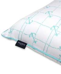 Nautica Anchor Grid 2-Pack Pillow, King