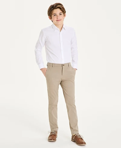 B By Brooks Brothers Big Boys Classic Pants