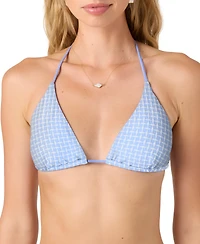 O'Neill Juniors' Driftwood Dobby Venice Bikini Top