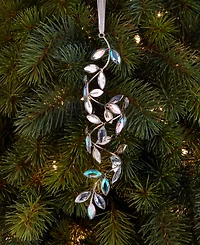 Holiday Lane Iron Leaves Drop Ornament With Hanger, Macy's Exclusive