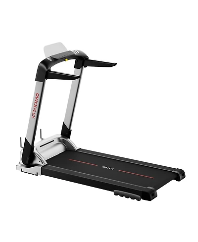 Ovicx Quiet Portable Folding Flex Treadmill w/ Bluetooth & Fitness Tracking App