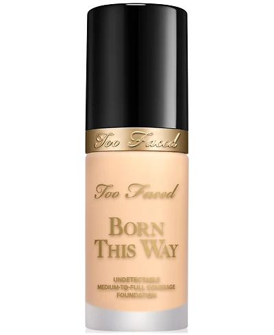 Too Faced Born This Way Undetectable Medium-To-Full Coverage Foundation, 1 oz.