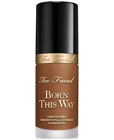 Too Faced Born This Way Undetectable Medium-To-Full Coverage Foundation, 1 oz.