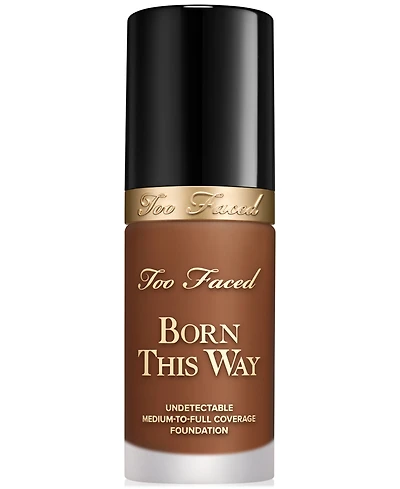 Too Faced Born This Way Undetectable Medium-To-Full Coverage Foundation, 1 oz.