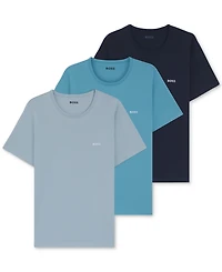 Boss by Hugo Men's Classic 3-Pk. Solid Crewneck T-Shirts