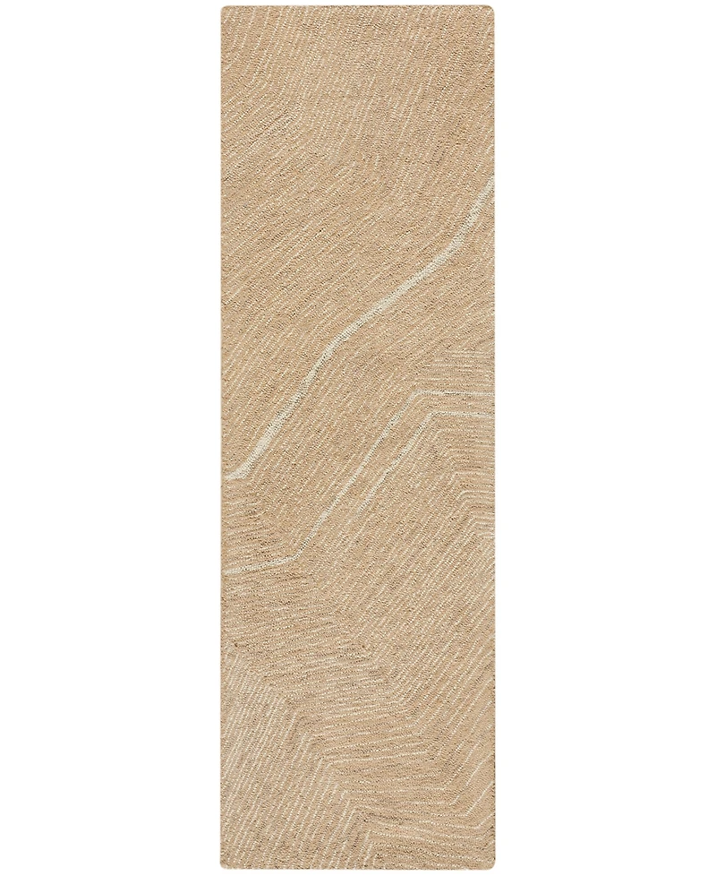 Dkny Pure Angles ANG01 2'2"x7'5" Runner Area Rug