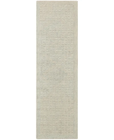 Dkny Pure Grids PGR01 2'2"x7'5" Runner Area Rug