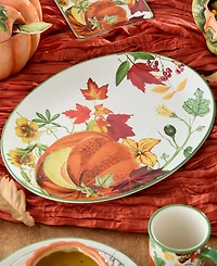 Certified International Harvest Fields Oval Platter