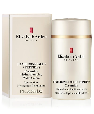 Elizabeth Arden Hyaluronic Acid + Peptides Ceramide Hydra-Plumping Water Cream, 1.7 oz.